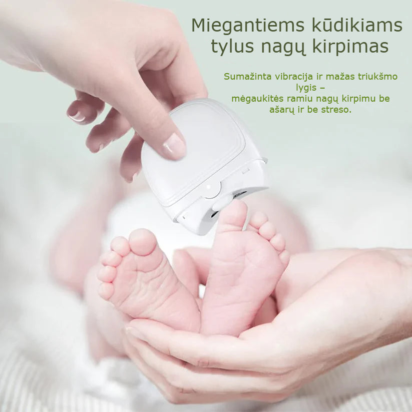 Įkraunamas elektrinis nagų kirpiklis